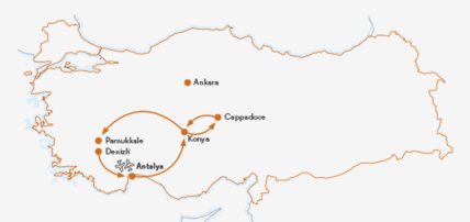 Circuit d'Antalya à la Cappadoce, Séjour Turquie, Antalya par Ôvoyages Circuit d'Antalya à la Cappadoce, Séjour Turquie, Antalya par Ôvoyages