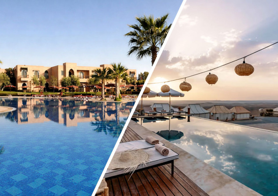 Marrakech & Désert : Smart club Marrakech Ryads Parc 4* & Mia Agafay Resort 4* by Ôvoyages Marrakech & Désert : Smart club Marrakech Ryads Parc 4* & Mia Agafay Resort 4* by Ôvoyages