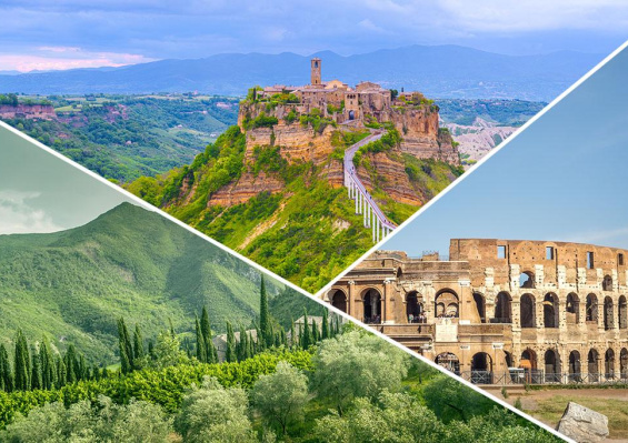 Autotour Rome & la région de Lazio 4* Autotour Rome & la région de Lazio 4*