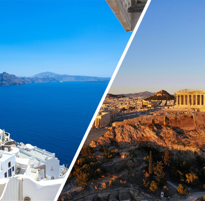 Combiné Athènes, île de Santorin & île de de Paros 2* ou 3*, Combiné Grèce & ses îles, Cyclades, Santorin par Ôvoyages Combiné Athènes, île de Santorin & île de de Paros 2* ou 3*, Combiné Grèce & ses îles, Cyclades, Santorin par Ôvoyages