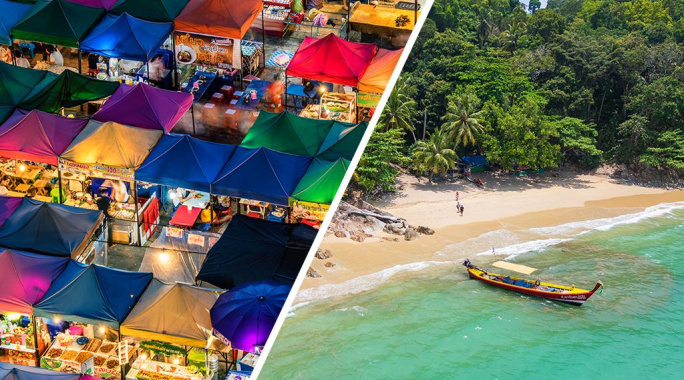 Combiné Ôcity Xperience Bizotel 4* & Ôclub Experience Novotel Kamala Beach 4* & Ôclub Select Barcelo Coconut Island 5*, Combiné Thaïlande, Bangkok par Ôvoyages Combiné Ôcity Xperience Bizotel 4* & Ôclub Experience Novotel Kamala Beach 4* & Ôclub Select Barcelo Coconut Island 5*, Combiné Thaïlande, Bangkok par Ôvoyages