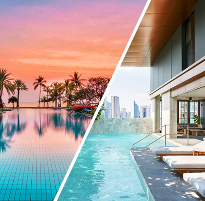 Combiné dusitD2 Samyan Bangkok 4* by Ôvoyages & Dusit Thani Hua Hin 5* by Ôvoyages, Combiné Thaïlande, Bangkok par Ôvoyages Combiné dusitD2 Samyan Bangkok 4* by Ôvoyages & Dusit Thani Hua Hin 5* by Ôvoyages, Combiné Thaïlande, Bangkok par Ôvoyages