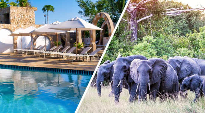 Hôtel Palumbo Waves Resort 4* + Safari 1 nuit en avion, Combiné Tanzanie, Zanzibar par Ôvoyages Hôtel Palumbo Waves Resort 4* + Safari 1 nuit en avion, Combiné Tanzanie, Zanzibar par Ôvoyages