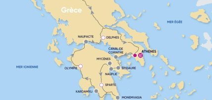 Autotour Grèce Classique 3*, Circuit Grèce & ses îles, Athènes et sa région par Ôvoyages Autotour Grèce Classique 3*, Circuit Grèce & ses îles, Athènes et sa région par Ôvoyages