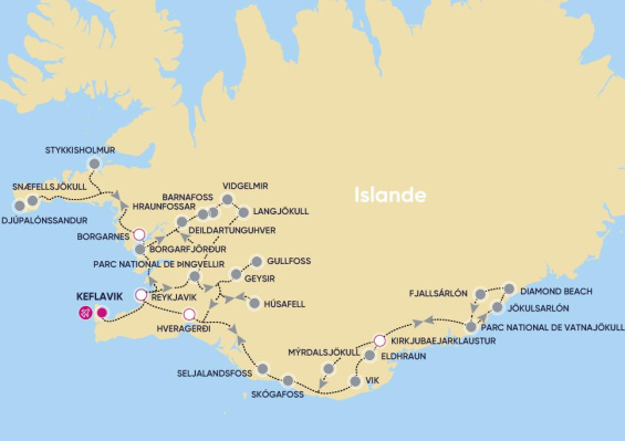 Autotour Sérénité Islandaise 3* Autotour Sérénité Islandaise 3*