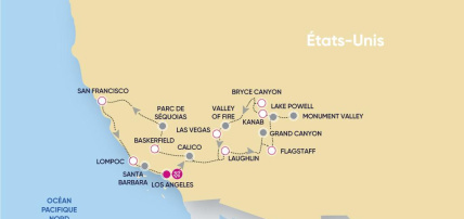 Circuit Au coeur de l'Ouest 2* & 3*, Circuit Etats-Unis, Côte Ouest par Ôvoyages Circuit Au coeur de l'Ouest 2* & 3*, Circuit Etats-Unis, Côte Ouest par Ôvoyages