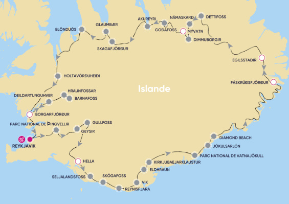 Circuit Islande Classique 3* Circuit Islande Classique 3*