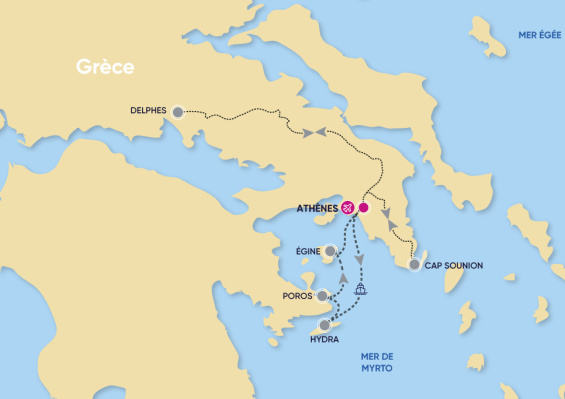 Escapade à Athènes 3* Escapade à Athènes 3*