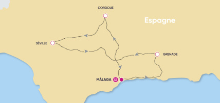 Autotour Ma Belle Andalouse 4*, Circuit Espagne & ses îles, Andalousie, Malaga et sa région par Ôvoyages Autotour Ma Belle Andalouse 4*, Circuit Espagne & ses îles, Andalousie, Malaga et sa région par Ôvoyages