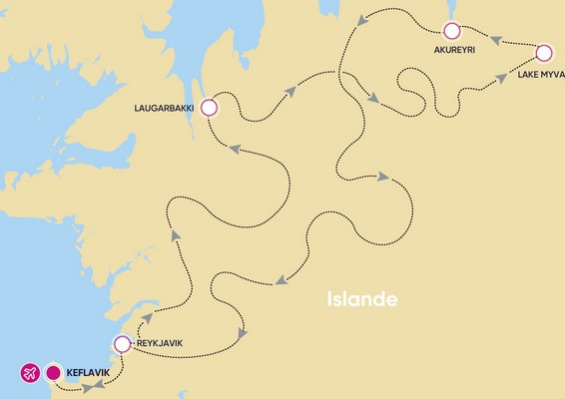 Autotour Sources Chaudes & Route Arctique 3* Autotour Sources Chaudes & Route Arctique 3*