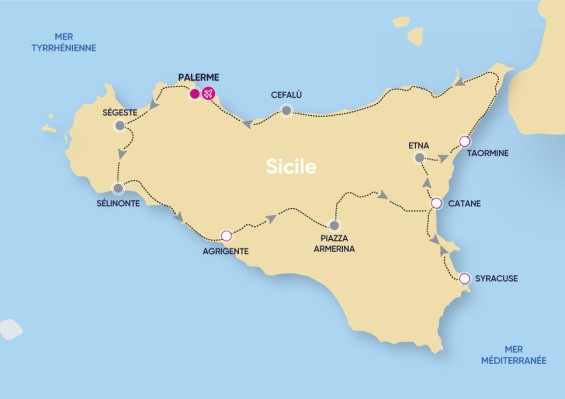 Circuit Grand Tour de la Sicile 4* Circuit Grand Tour de la Sicile 4*